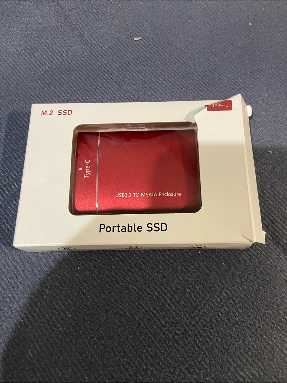 Portable M.2 SSD with Type-C Interface